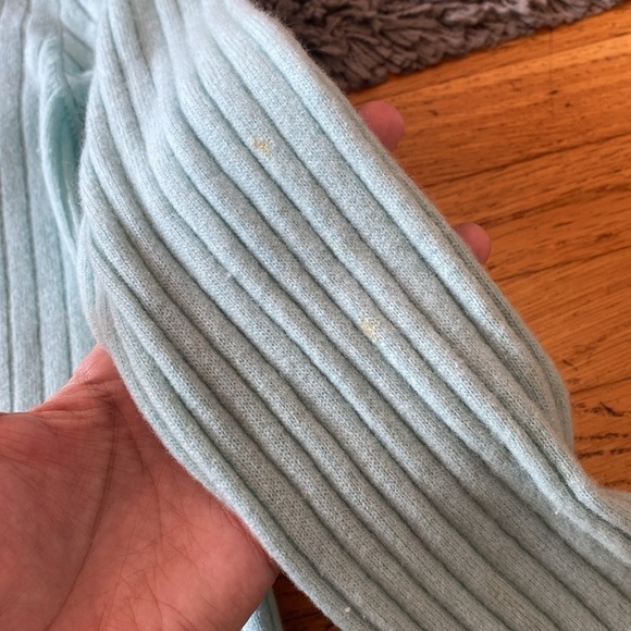 United Colors Of Benetton Button Down Pastel Colors Pattern Cardigan Sweater M - Picture 9 of 11